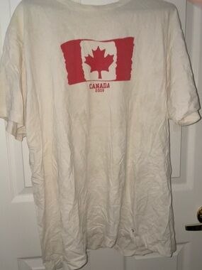 Canada 2009 White Graphic T-Shirt